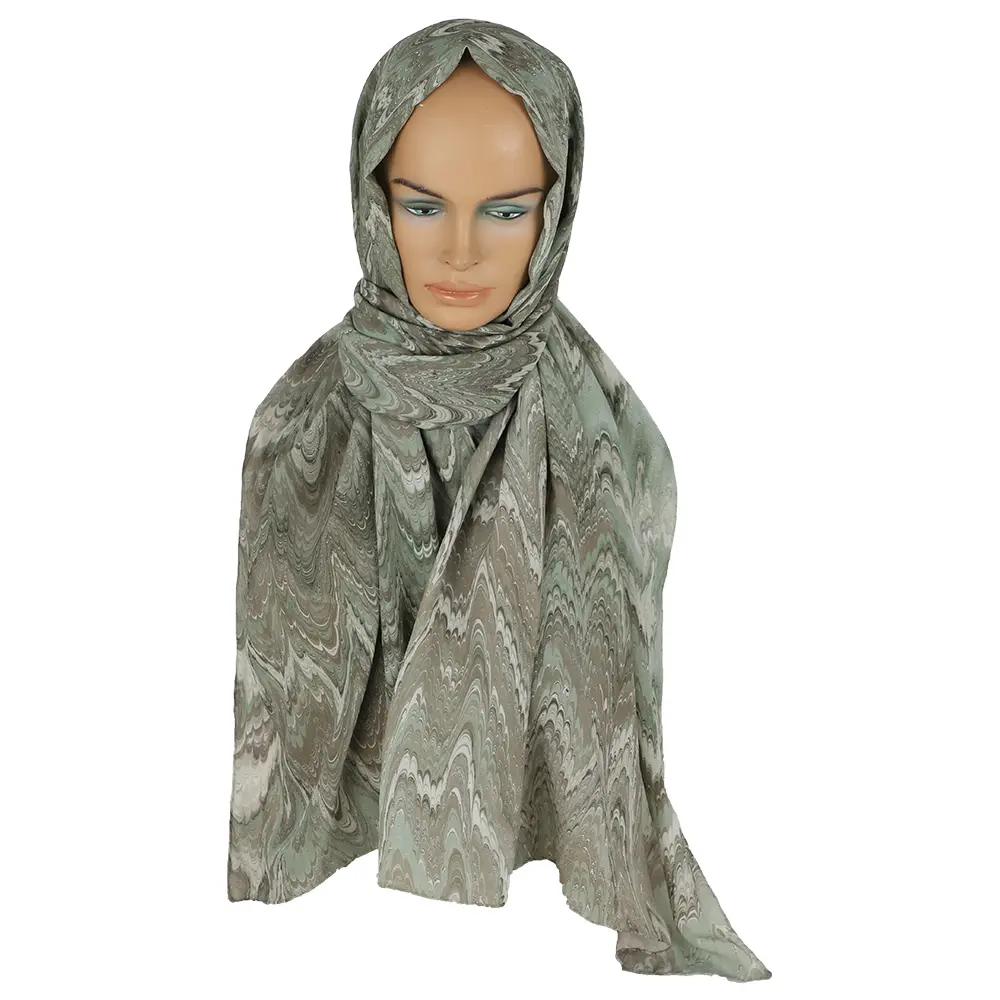 YOL SERİSİ EBRU ŞAL-YEŞİL-YEŞİL-3