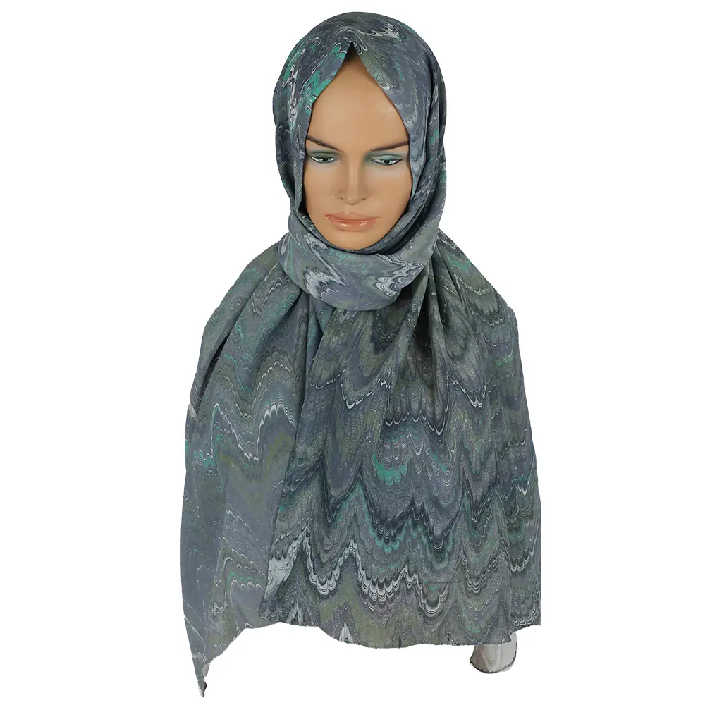 YOL SERİSİ EBRU ŞAL-ANTRASİT/MOR-ANTRASİT-3